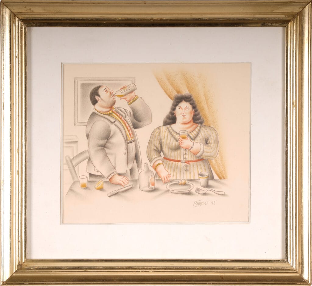 Couple Eating